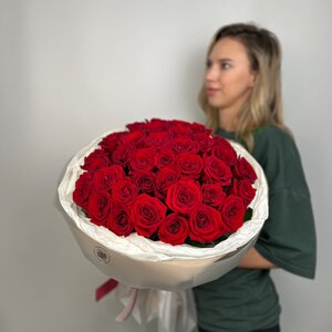 Букет из 30 красных роз  