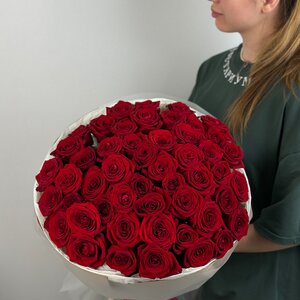 Букет из 49 красных роз 